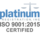 Platinum 9001-2015 certified